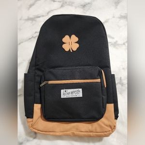 Lucky Brand Black Canvas Backpack New NWT